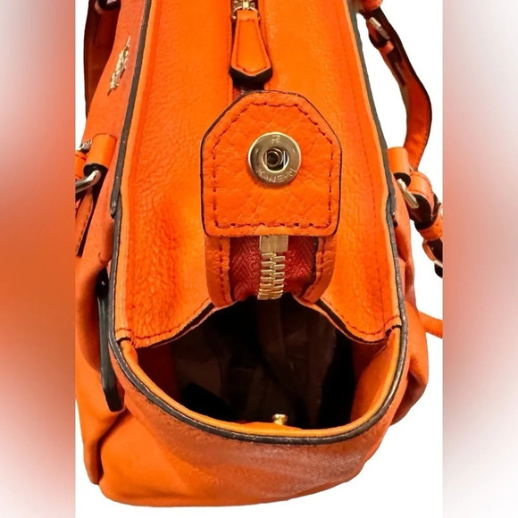 MCM 🍊 Pebbled Leather Tote - Picture 14 of 14